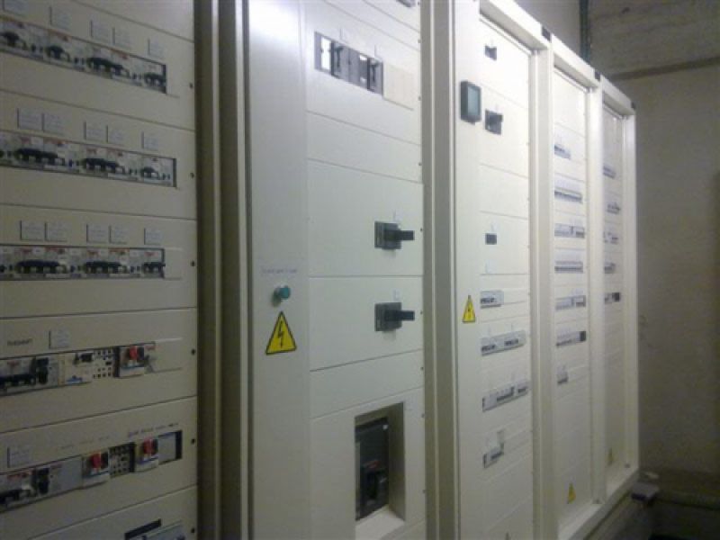 Panel de mantenimiento eléctrico